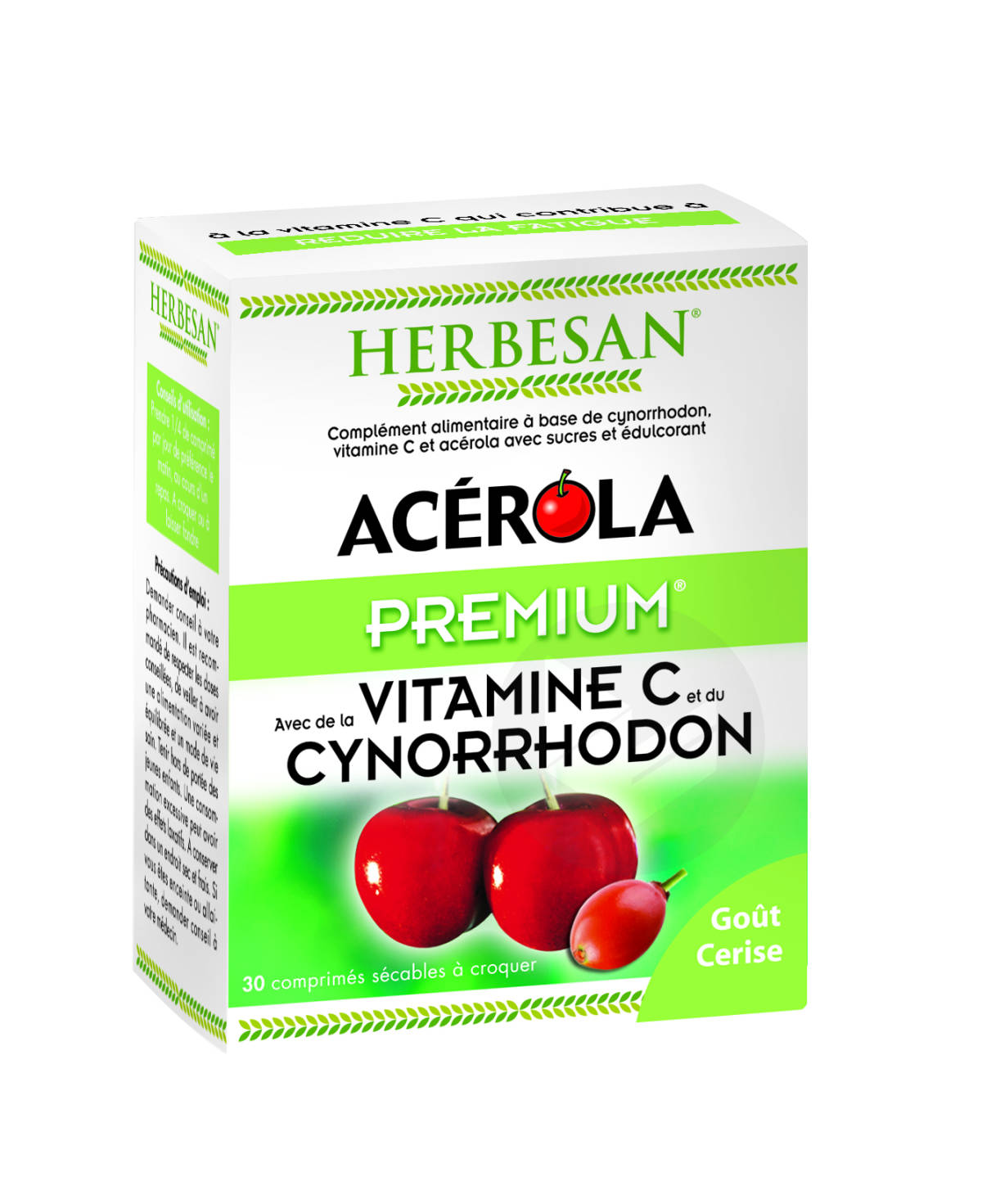 Acerola Premium 30 Comprimés à Croquer