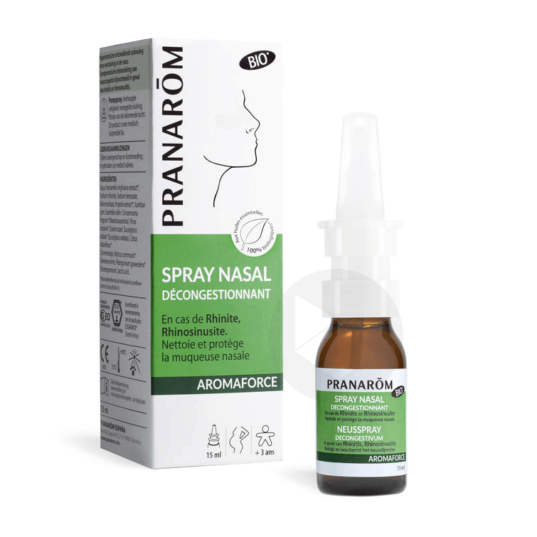 Spray nasal Décongestionnant Bio 15ml