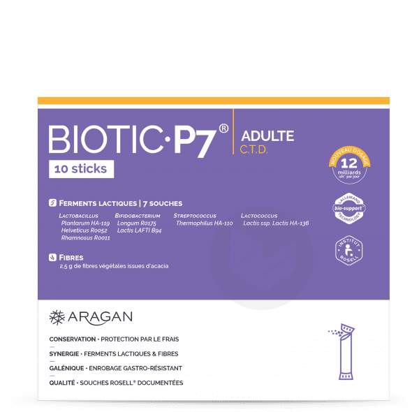 Biotic P7 Adulte 10 sticks