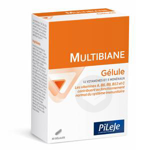 Multibiane 30 gélules