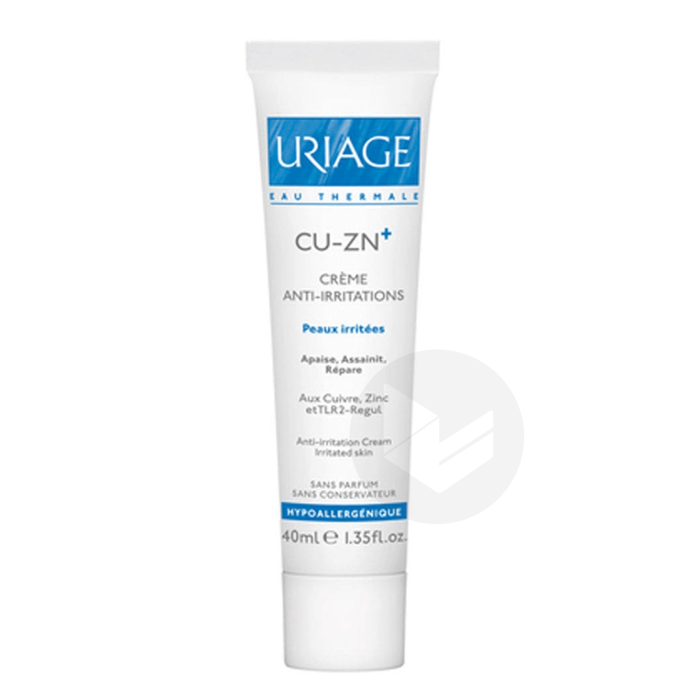 Uriage Cu-zn Creme Anti-irritations 40ml