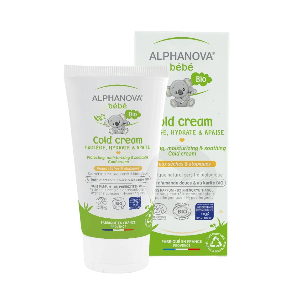 Cold cream certifiée bio 50ml