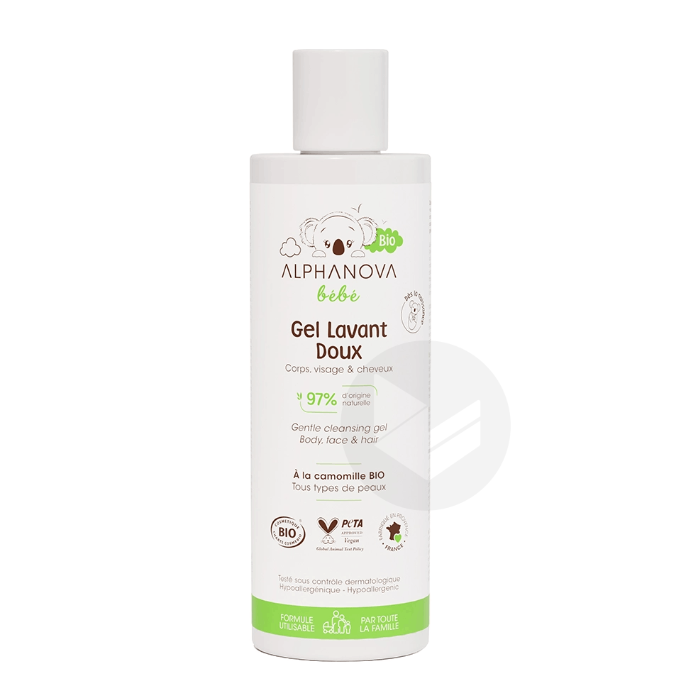 Gel lavant doux 200ml