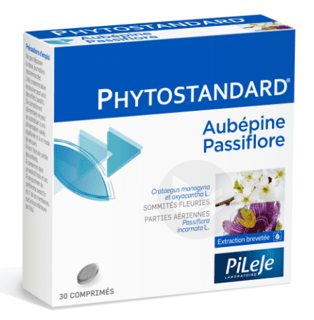 Phytostandard Aubépine/Passiflore 30 comprimés