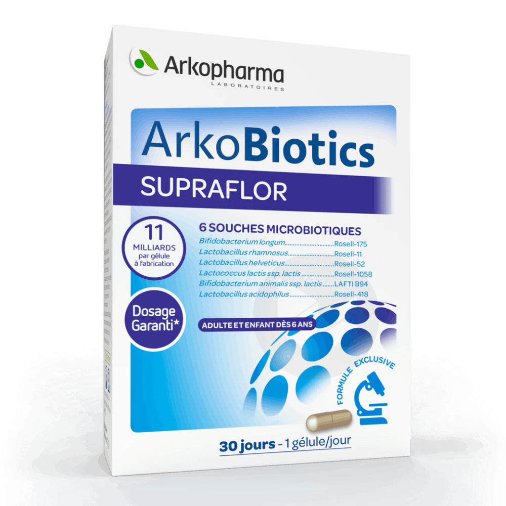 Arkobiotics Supraflor 30 gélules
