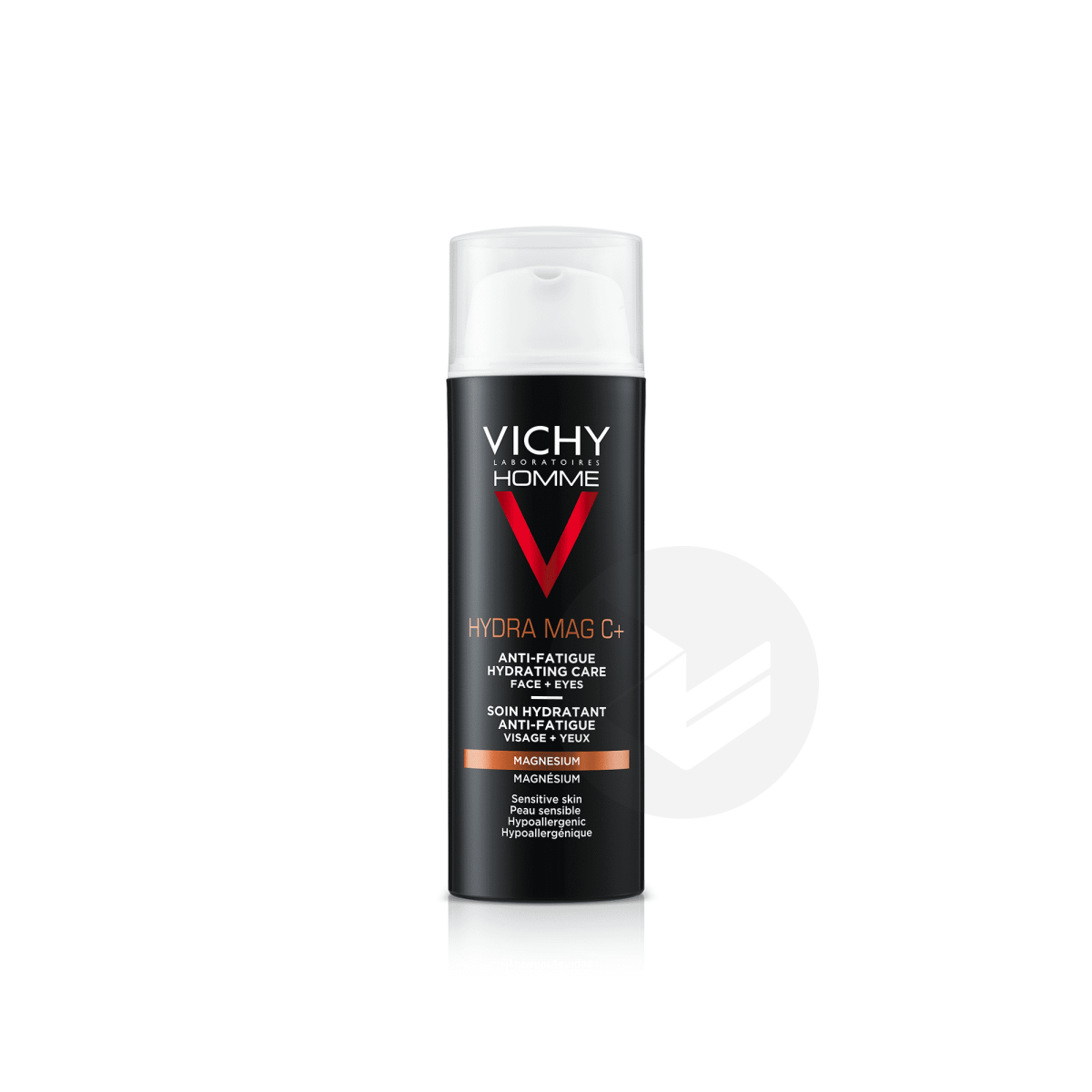 Vichy Homme HydraMag C + Soin hydratant anti-fatigue Visage + Yeux 50ml