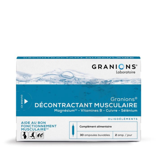 Décontractant Musculaire 30 Ampoules