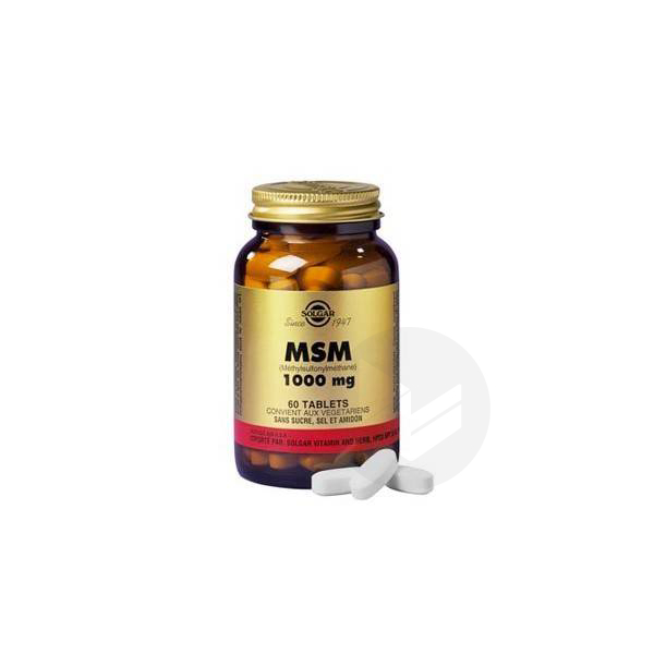 MSM 1000 mg 60 comprimés