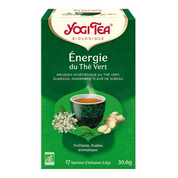 Énergie Du Thé Vert 17 Sachets