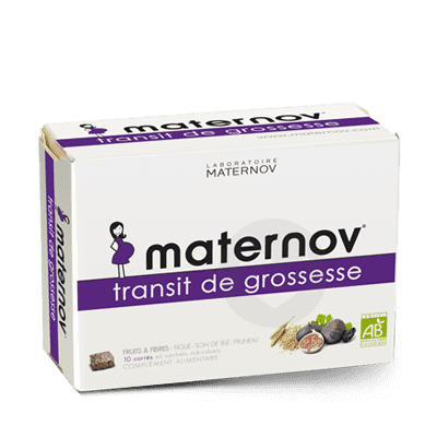 Maternov transit de grossesse 10 carrés