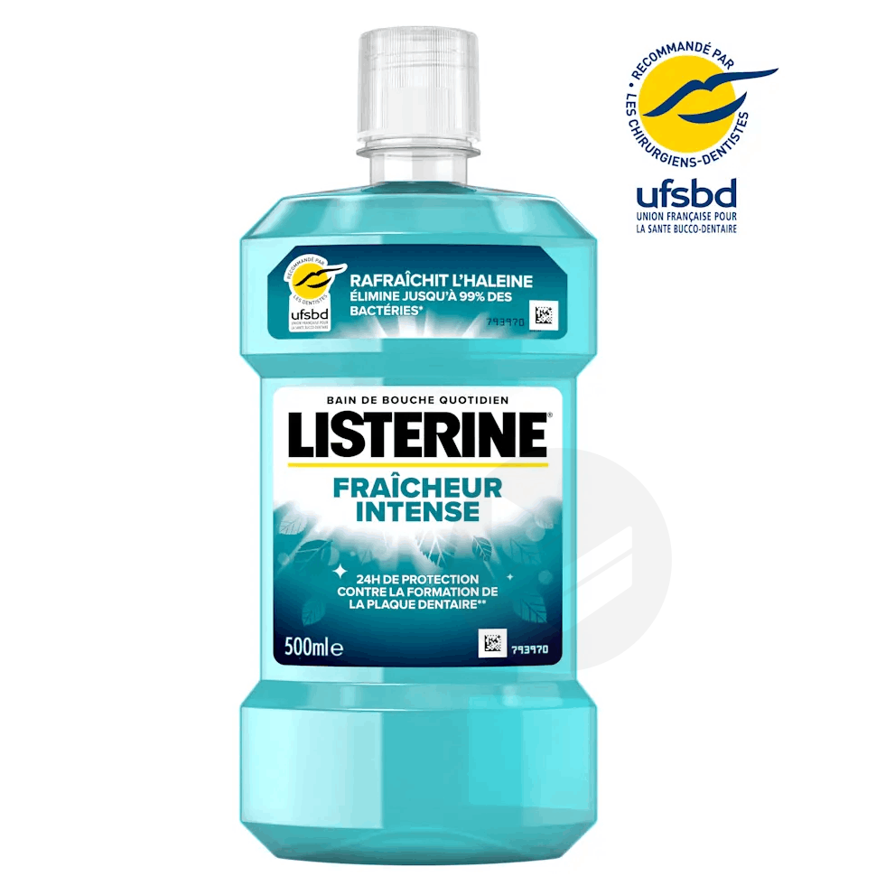 Bain de Bouche LISTERINE Fraîcheur Intense 500ml