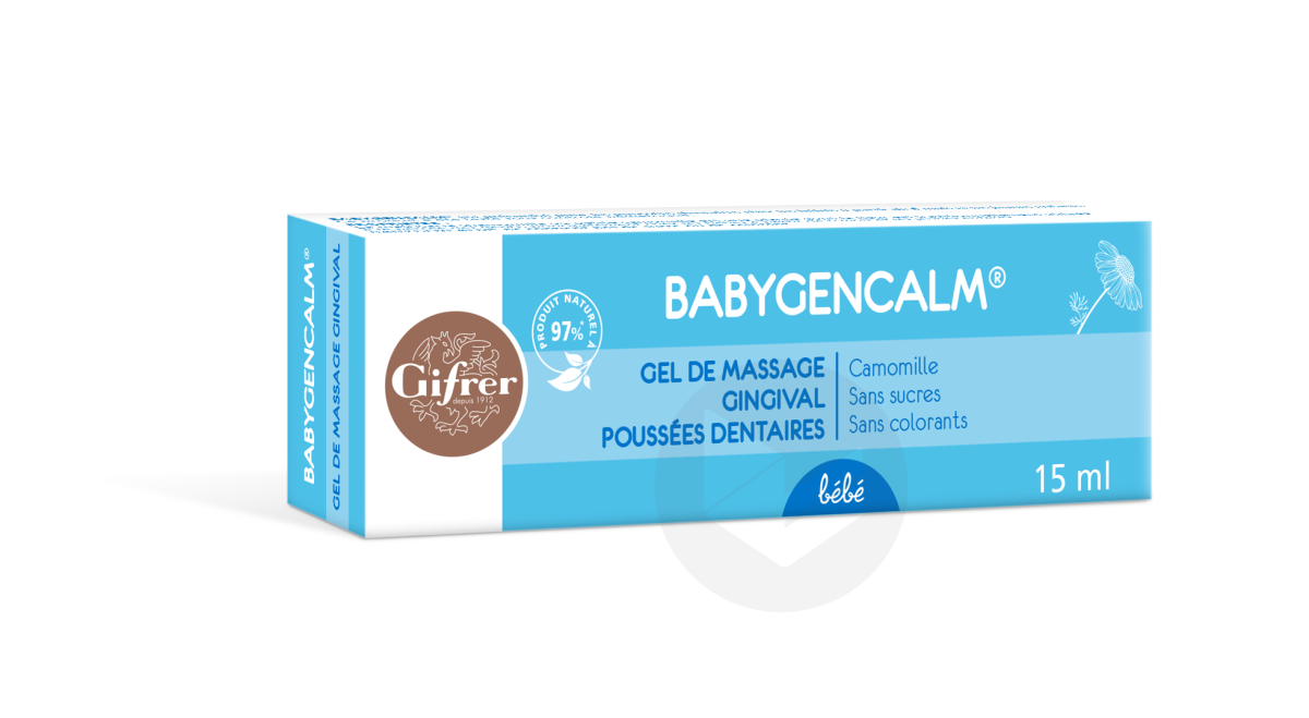 Babygencalm Gel de massage gingival 15ml