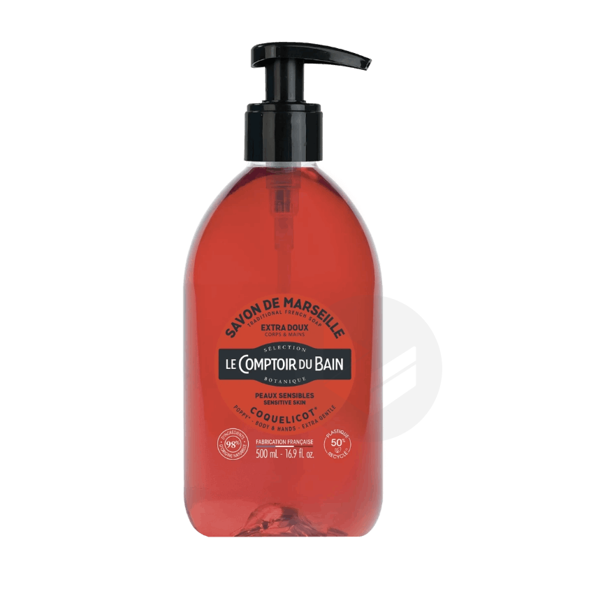 Savon liquide - Coquelicot 500ml