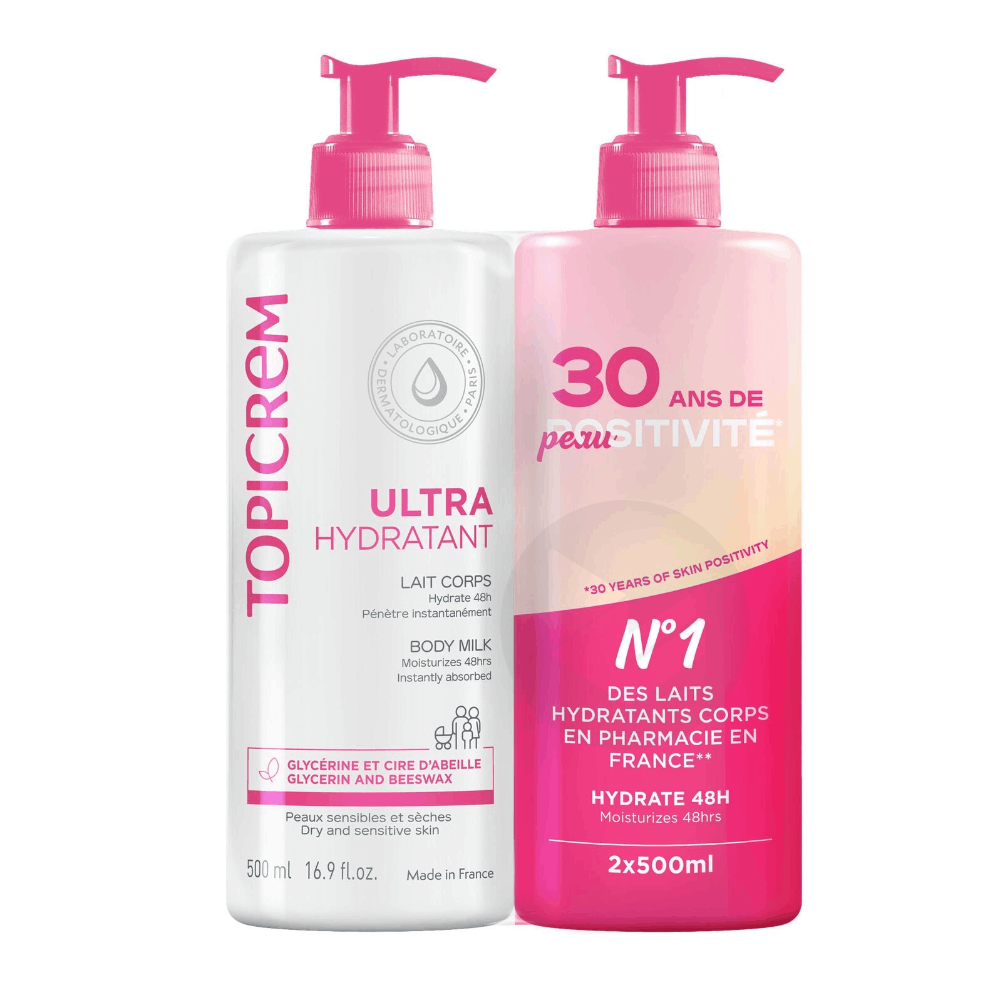 Ultra-Hydratant Lait Corps 2x500ml