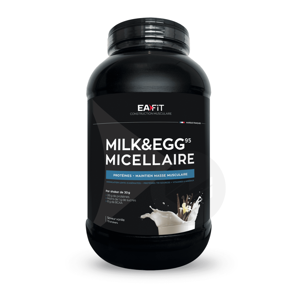 MILK & EGG 95 MICELLAIRE Vanille 2,2kg