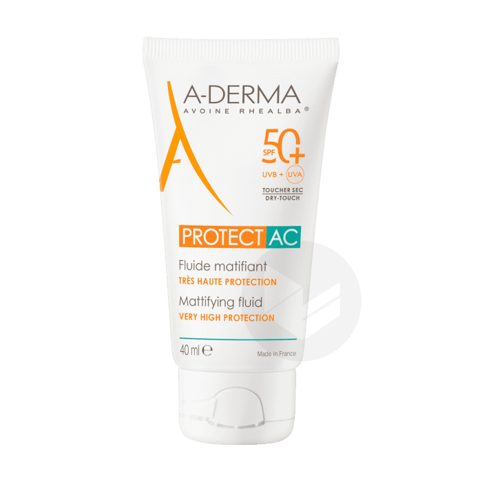 Protect Fluide Solaire Visage Matifiant SPF50+ 40ml