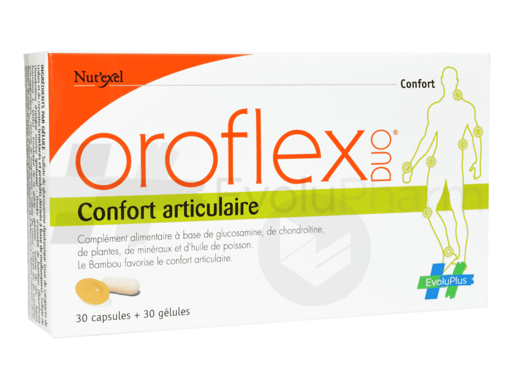 Oroflex duo 30 capsules + 30 gélules