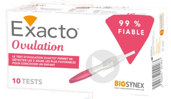 EXACTO Test d'ovulation B/10