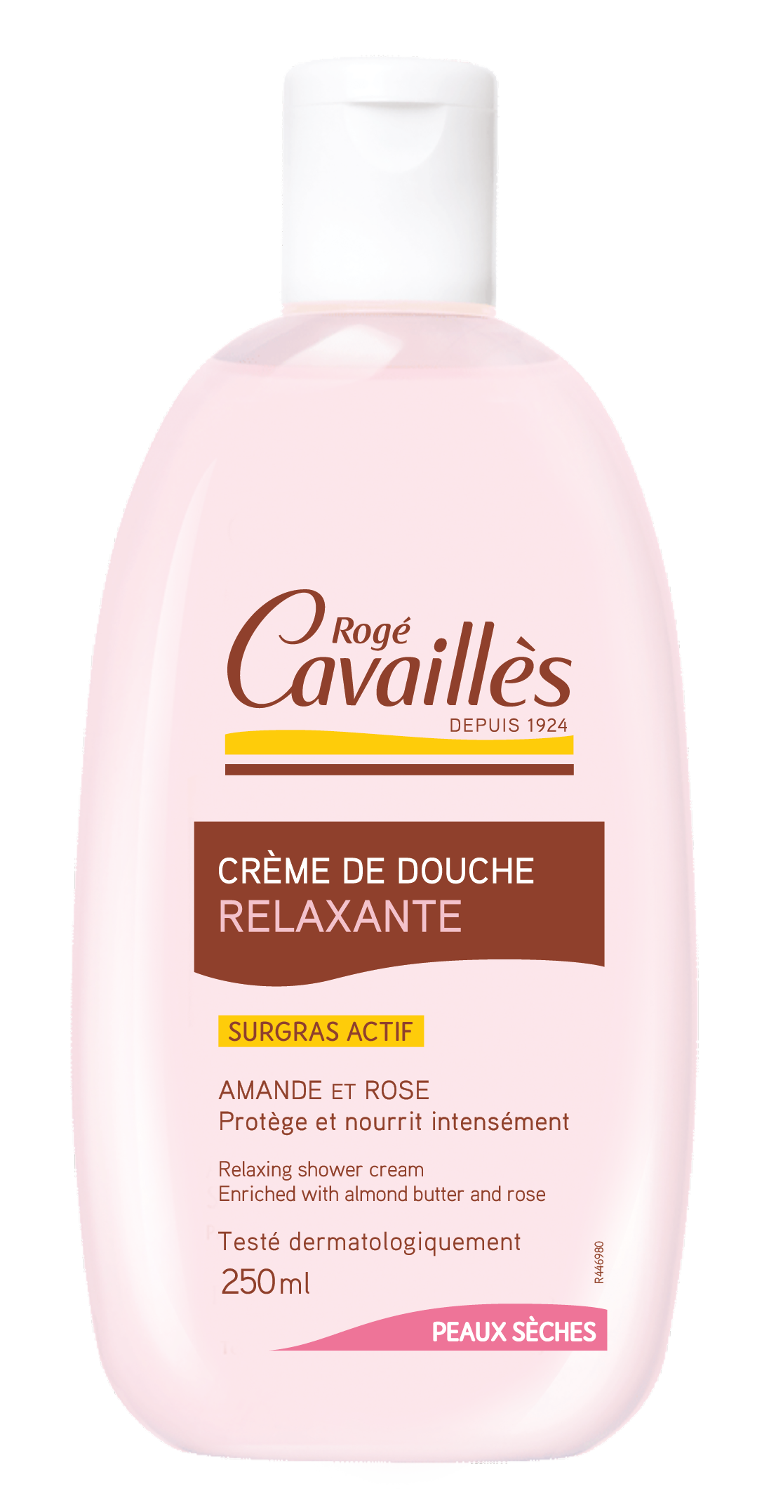 Crème de douche relaxante Amande & rose 250ml
