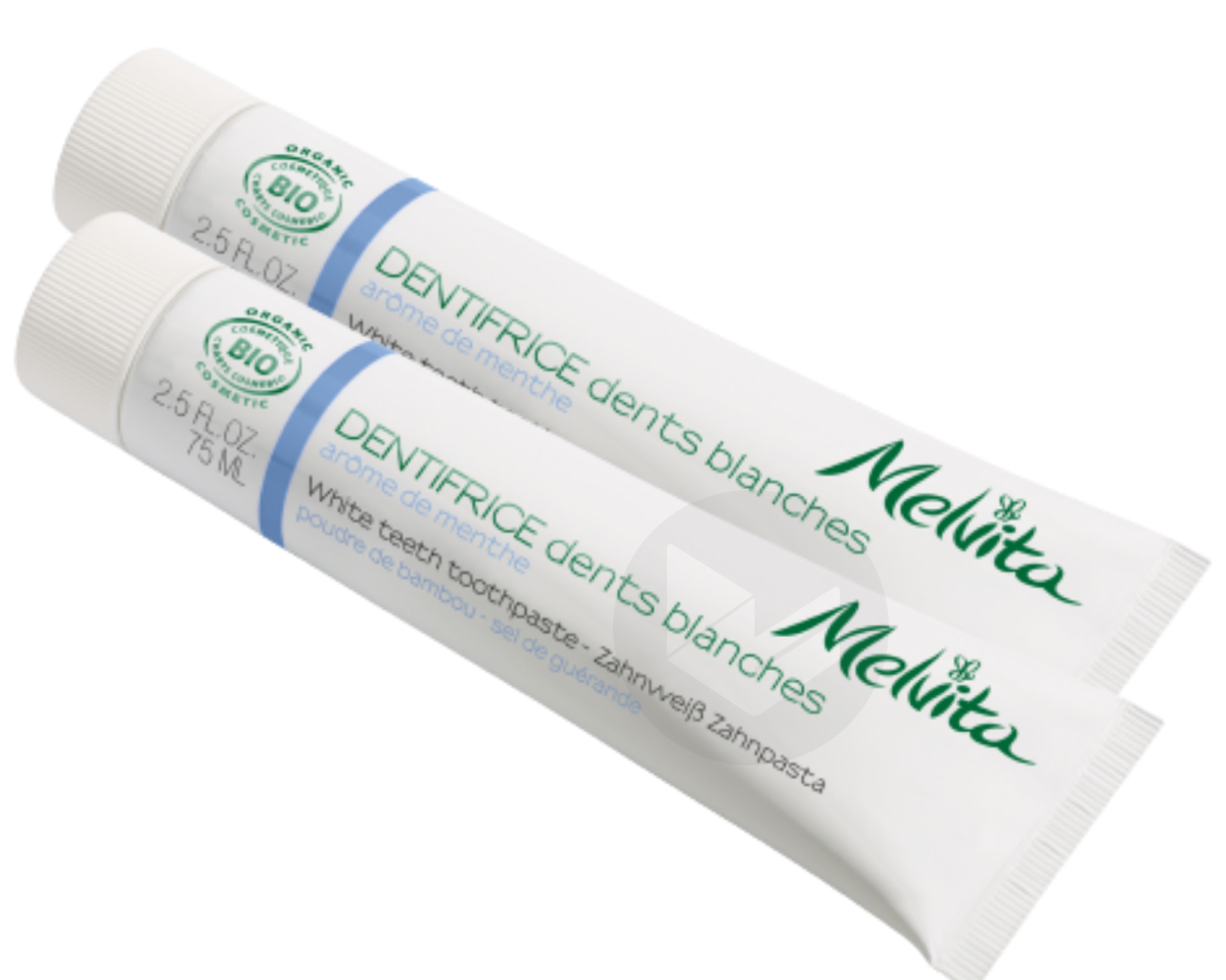 Duo Dentifrice Dents Blanches 2x75ml