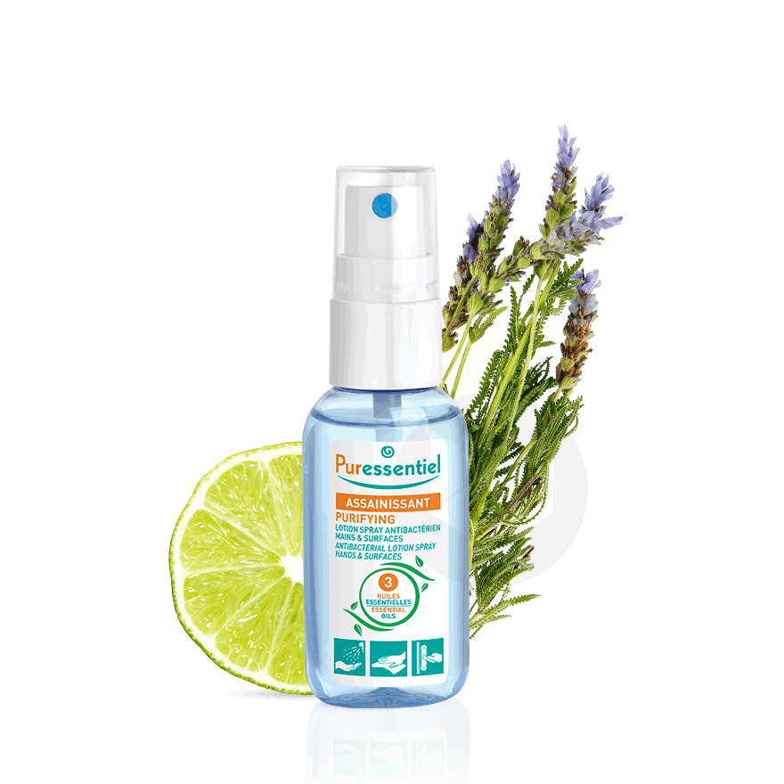 Lotion Spray Antibactérien Assainissant 25ml
