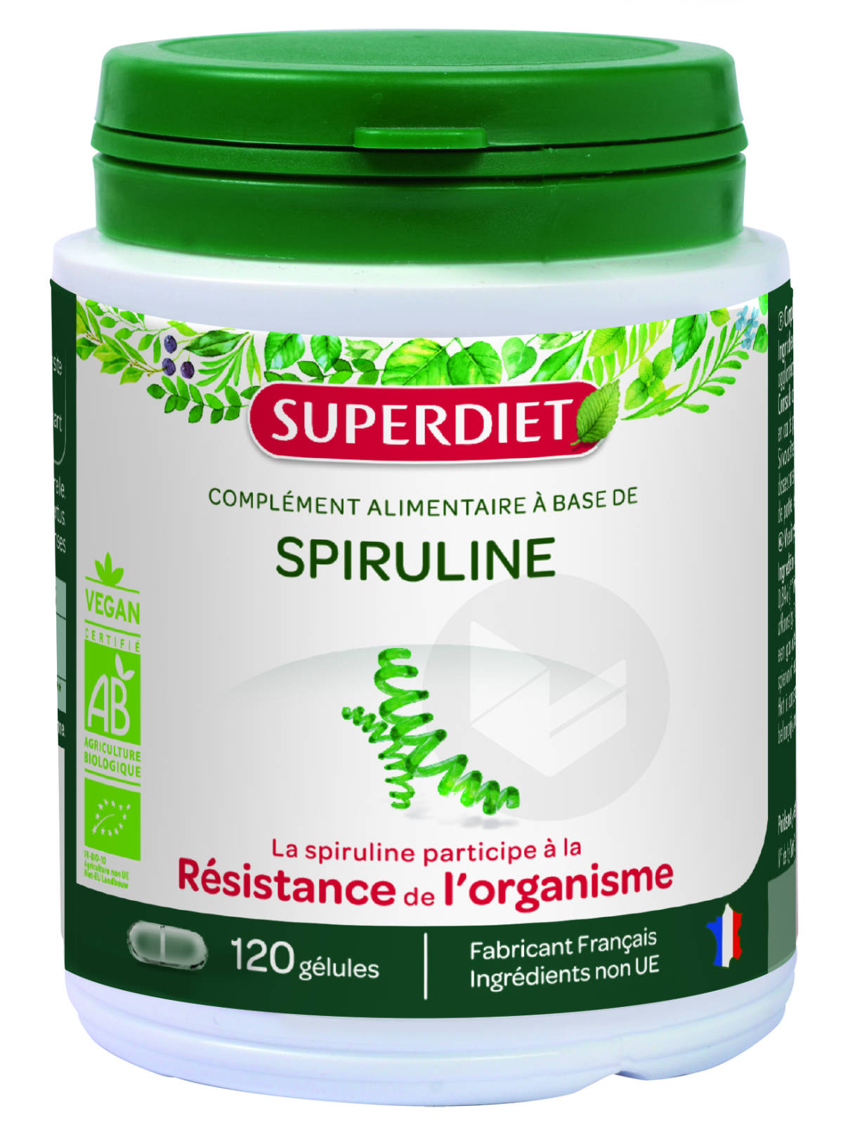 Spiruline Bio120 Gélules
