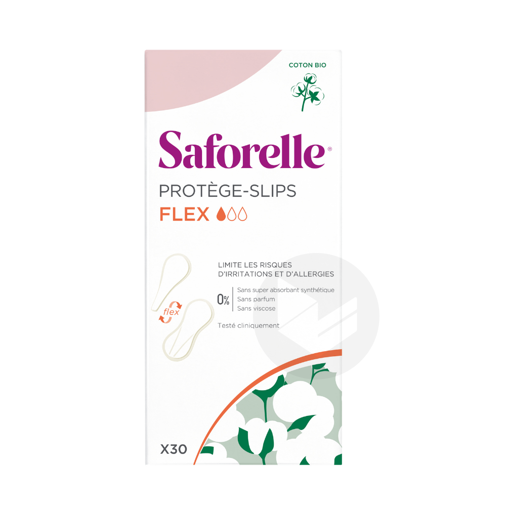 Protèges-slips Coton Bio x30