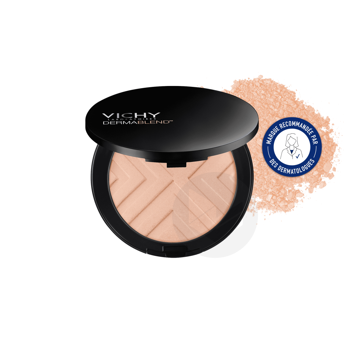 Fond de teint poudre compacte 9,5g Teinte 25 NUDE