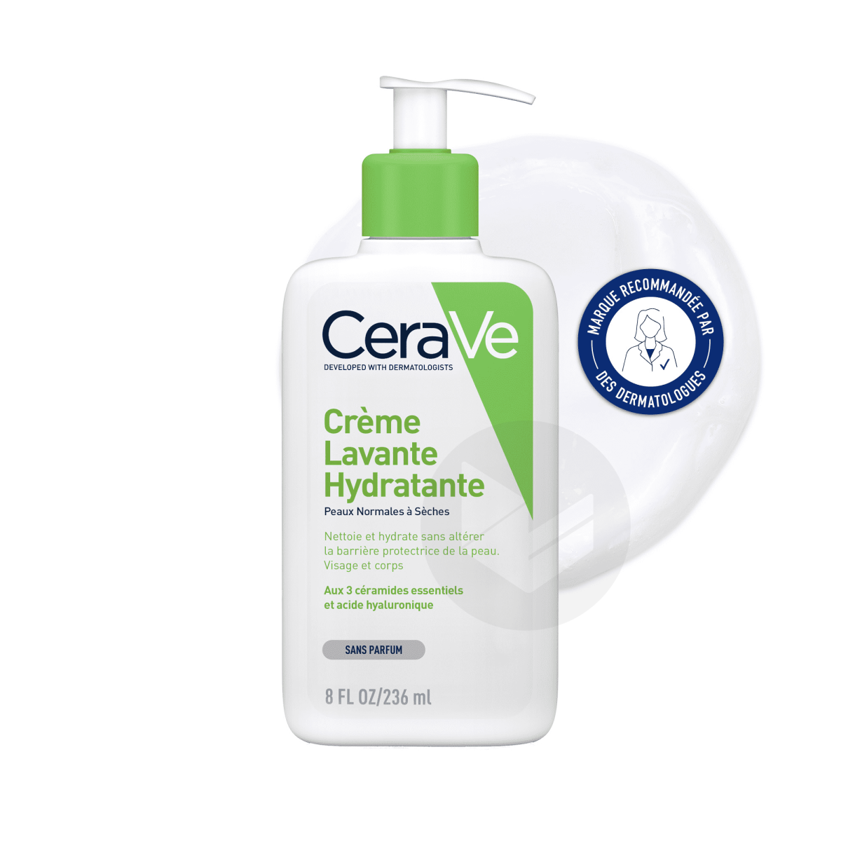 Crème Lavante Hydratante visage et corps 236ml