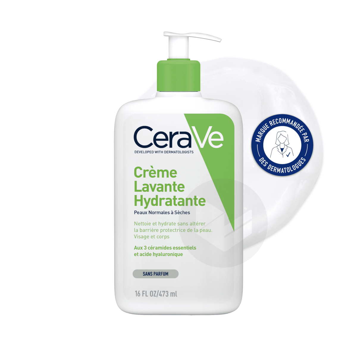 Crème Lavante Hydratante visage et corps 473ml