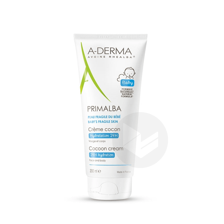 Primalba Crème Cocon Bébé Hydratation 24h 200ml