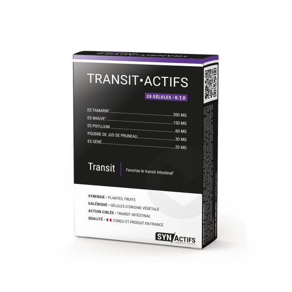 Transit-Actifs 20 gélules