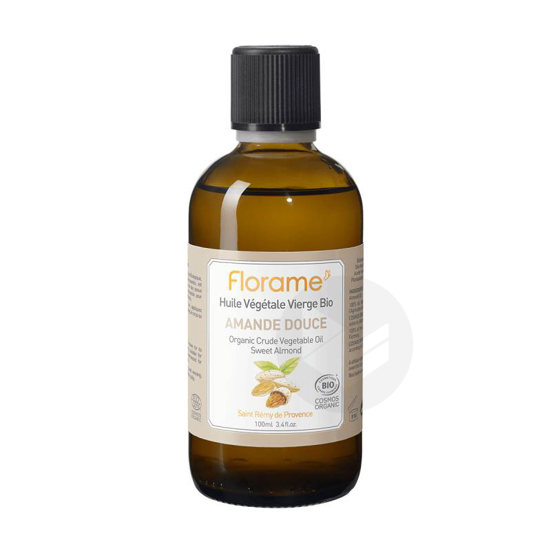 Huile Végétale d'Amande Douce Bio 50ml