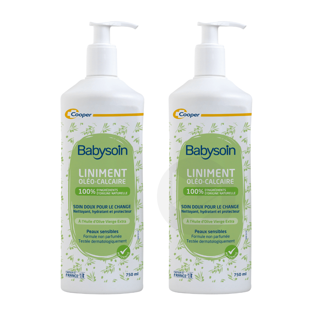 Babysoin Liniment Oléo-Calcaire 2x750ml