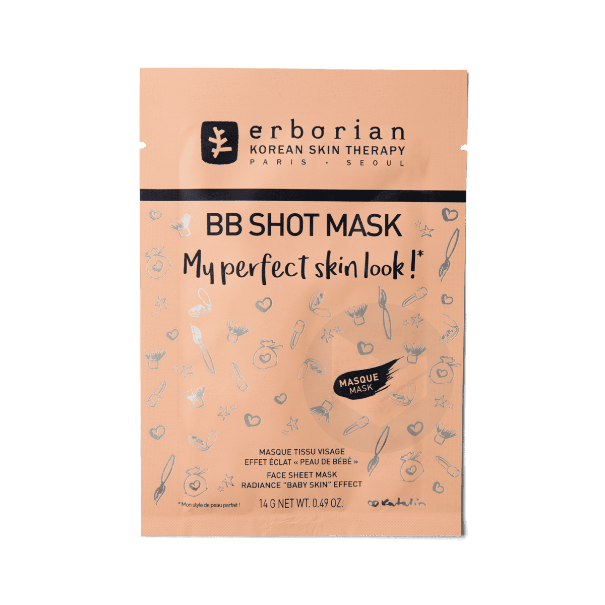 BB Shot Mask effet éclat "Peau de bébé" 14g