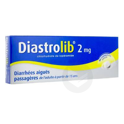 DIASTROLIB 2 mg Lyophilisat oral (Plaquette de 10)