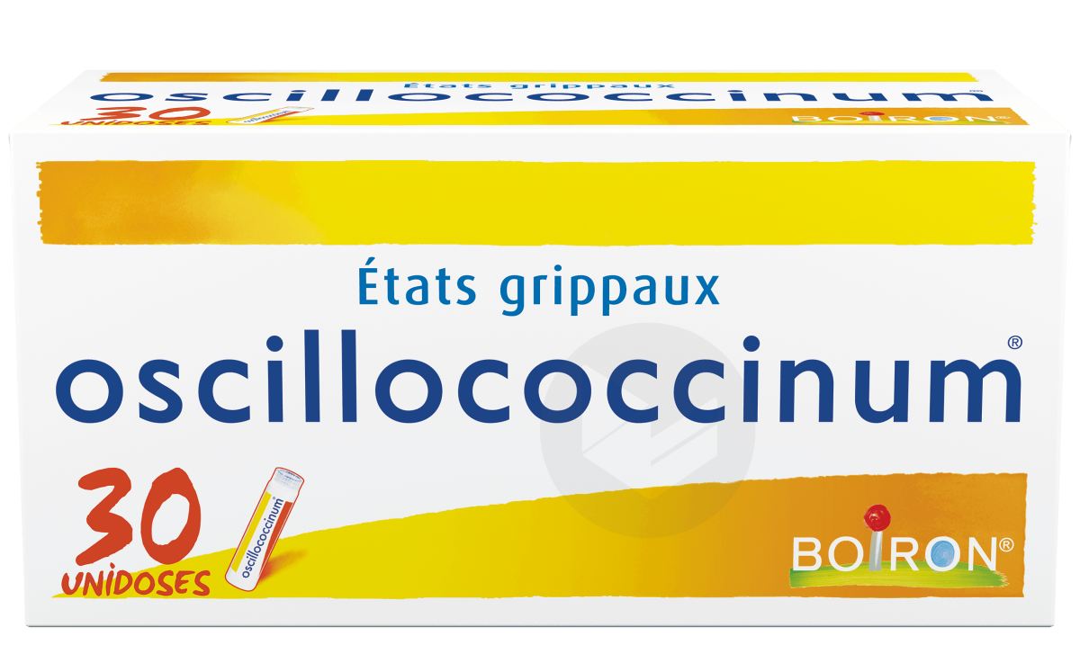 OSCILLOCOCCINUM Granules en récipient unidose (30 doses de 1g)