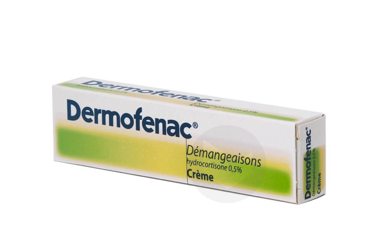 DERMOFENAC 0,5 % Crème démangeaison (Tube de 15g)