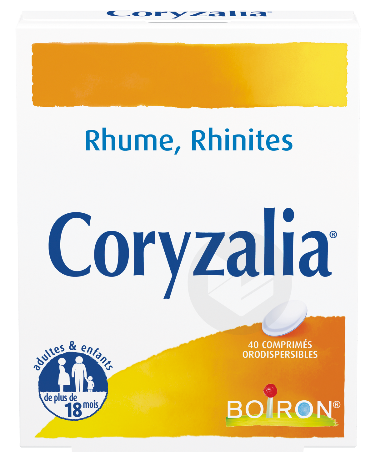 CORYZALIA Comprimé orodispersible (Plaquette de 40)