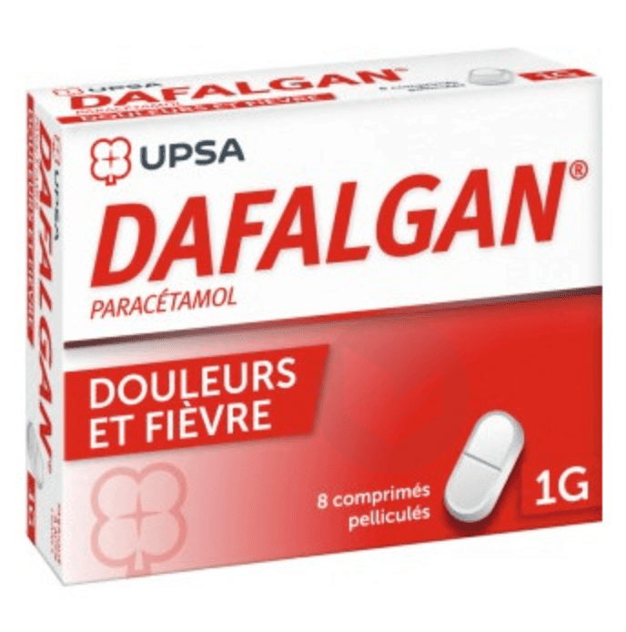 DAFALGAN 1000 mg Comprimé pelliculé (Plaquette de 8)