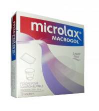 MICROLAX MACROGOL 5,9 g Poudre pour solution buvable (10 sachets)
