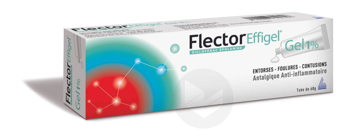FLECTOR EFFIGEL 1 % Gel (Tube de 60g)